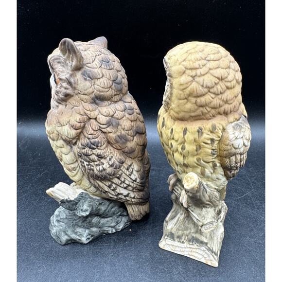 2 Vintage Ceramic Owls Made in Japan & Hand Painted Andrea Sadak? - Picture 8 of 11